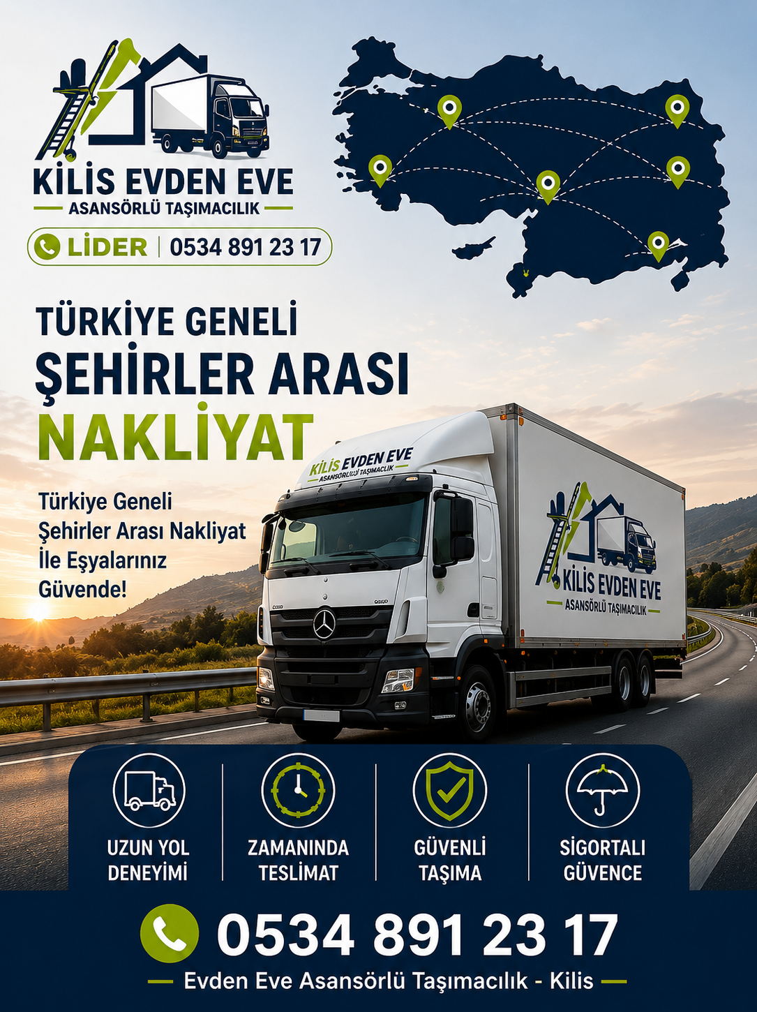 Türkiye Geneli Şehirler Arası Nakliyat