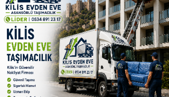 Kilis evden eve asansörlü taşımacılık